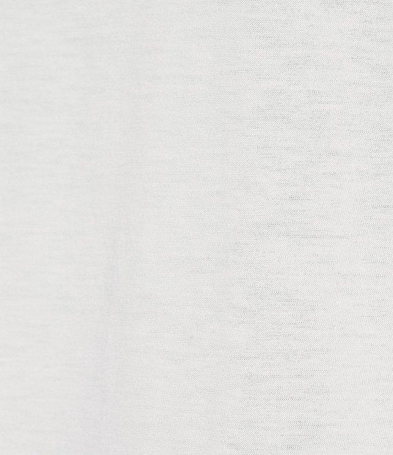 Eileen Fisher Plus Size Organic Pima Cotton Jersey Crew Neck Long Sleeve Tee Shirt Product Image