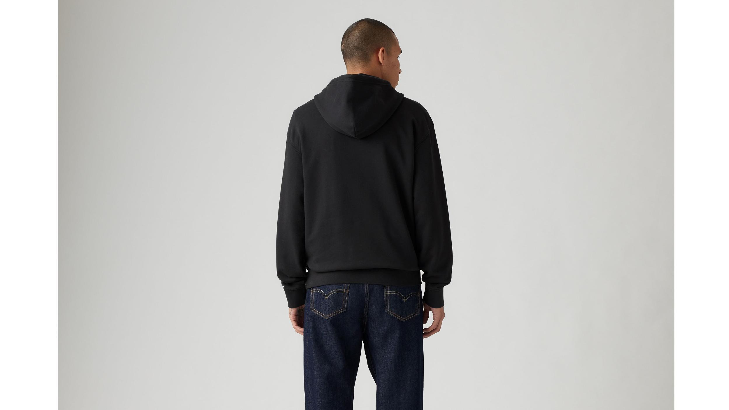 Relaxed Fit Graphic Hoodie Sweatshirt Product Image