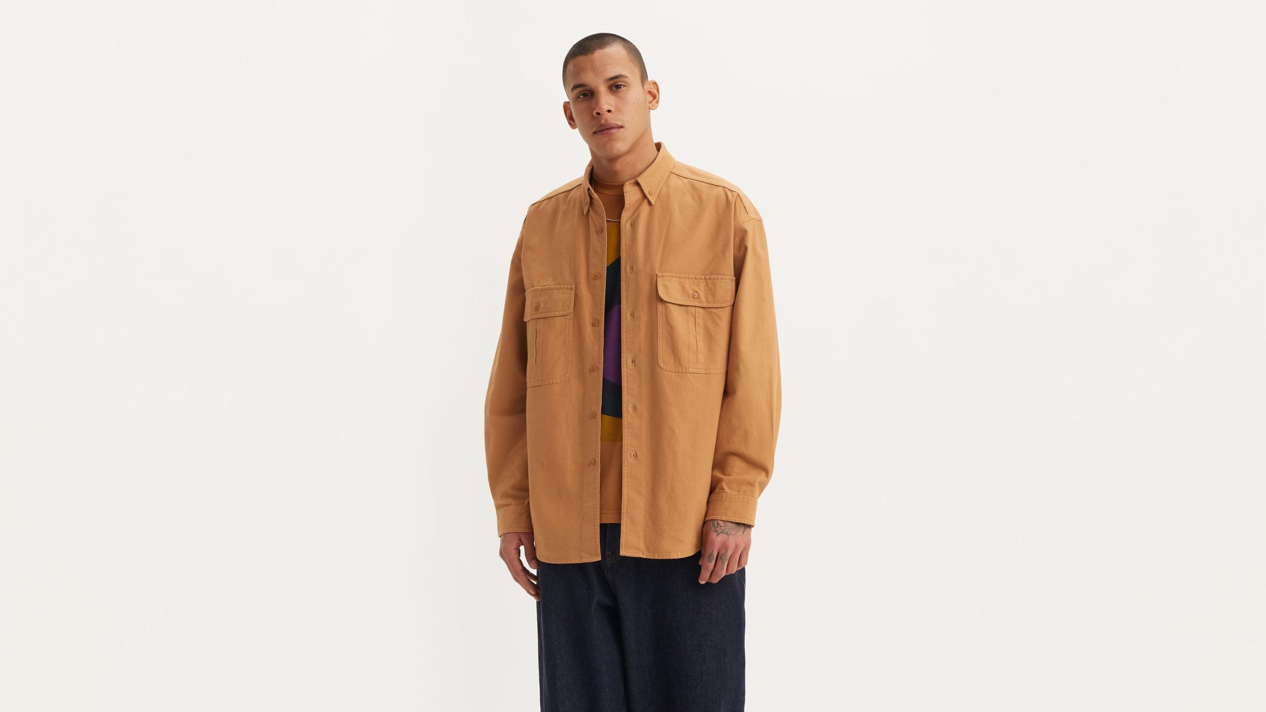 Levi’s® Skateboarding Men’s Woven Long-Sleeve Shirt Product Image