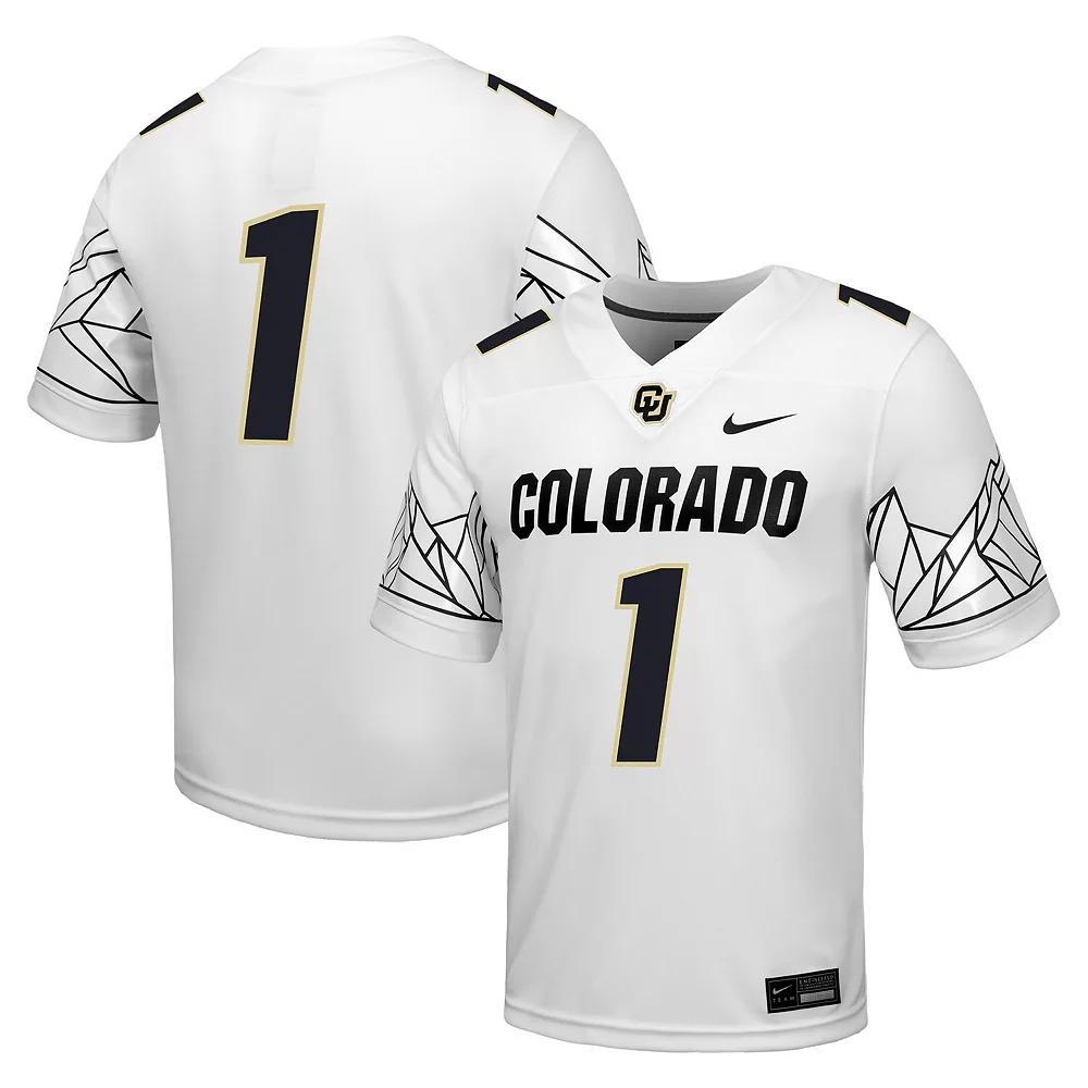 Men's Nike White Colorado Buffaloes Untouchable Game Jersey, Size: 3XL Product Image