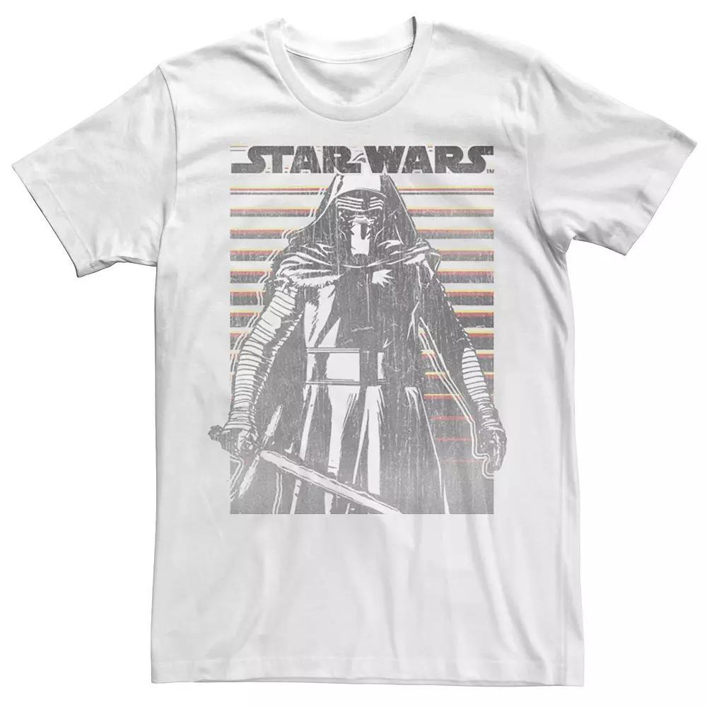 Men's Star Wars Force Awakens Kylo Ren One Tee, Size: Large, White Product Image
