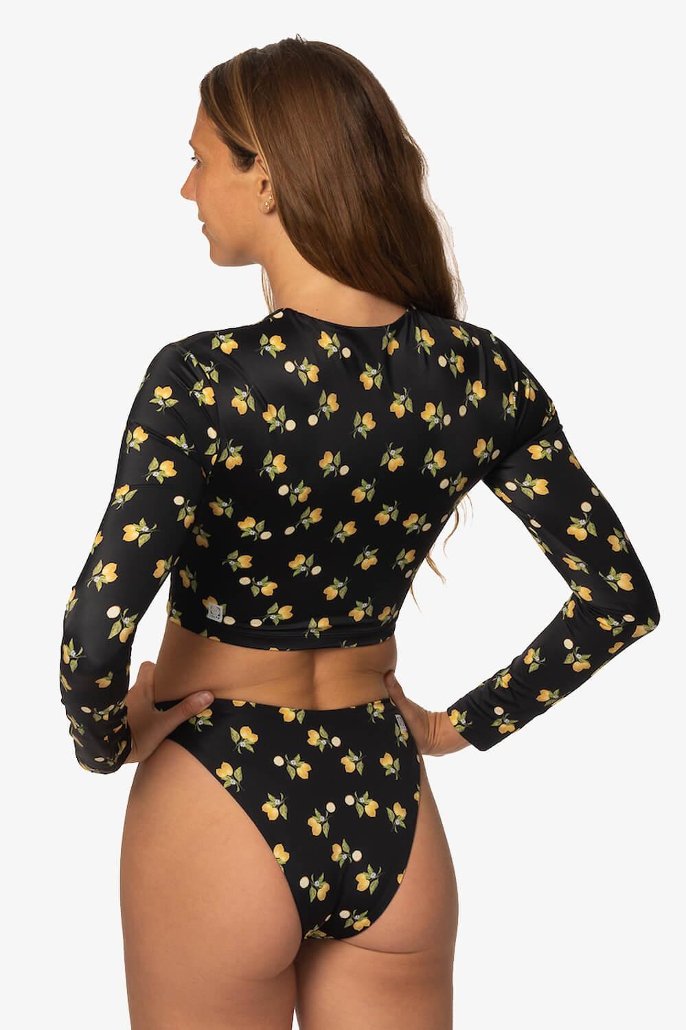 Taranaki Long Sleeved Crop Cut-Out Rashie Product Image
