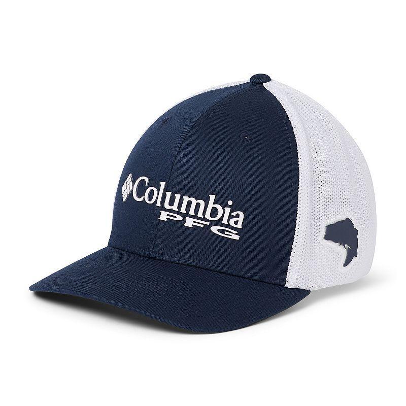 Men's Columbia FlexFit Mesh Fitted Cap, Size: Large/XL, Black Product Image