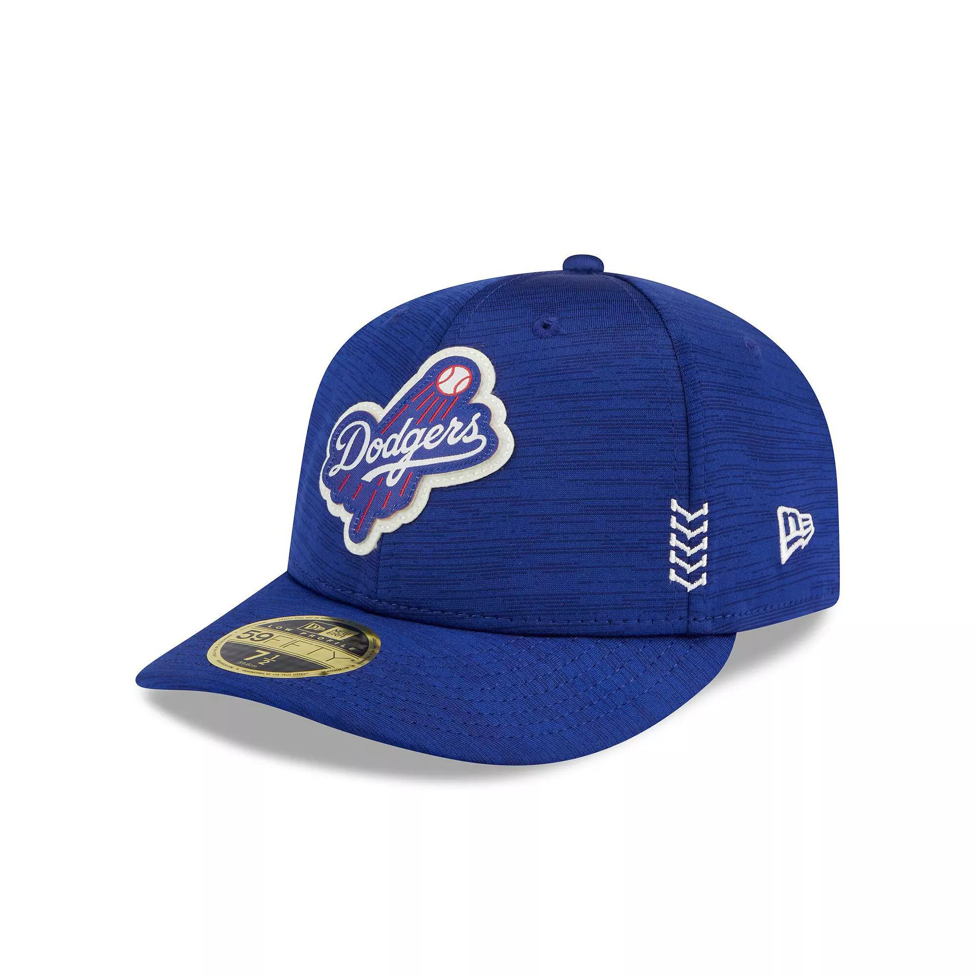 Men's New Era  Royal Los Angeles Dodgers 2024 Clubhouse Low Profile 59FIFTY Fitted Hat, Size: 7 7/8, Blue Product Image