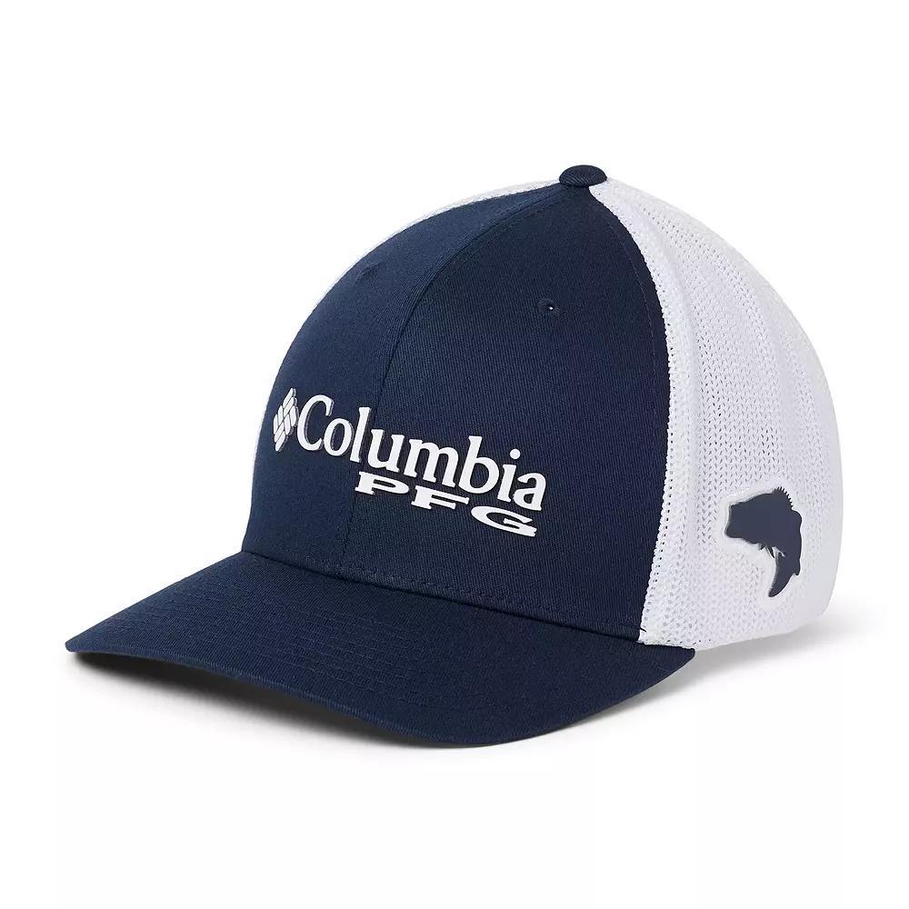 Men's Columbia FlexFit Mesh Fitted Cap, Size: Large/XL, Black Product Image