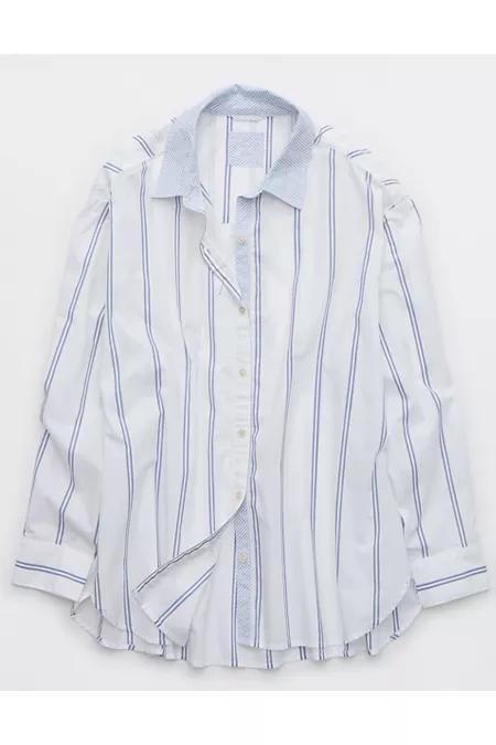 Aerie Good Day Cover Up Button Down Shirt Women's Product Image