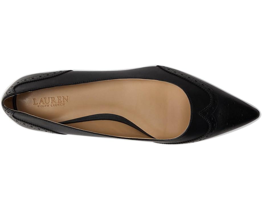 Double T Buckle Pointed Toe Flats Product Image
