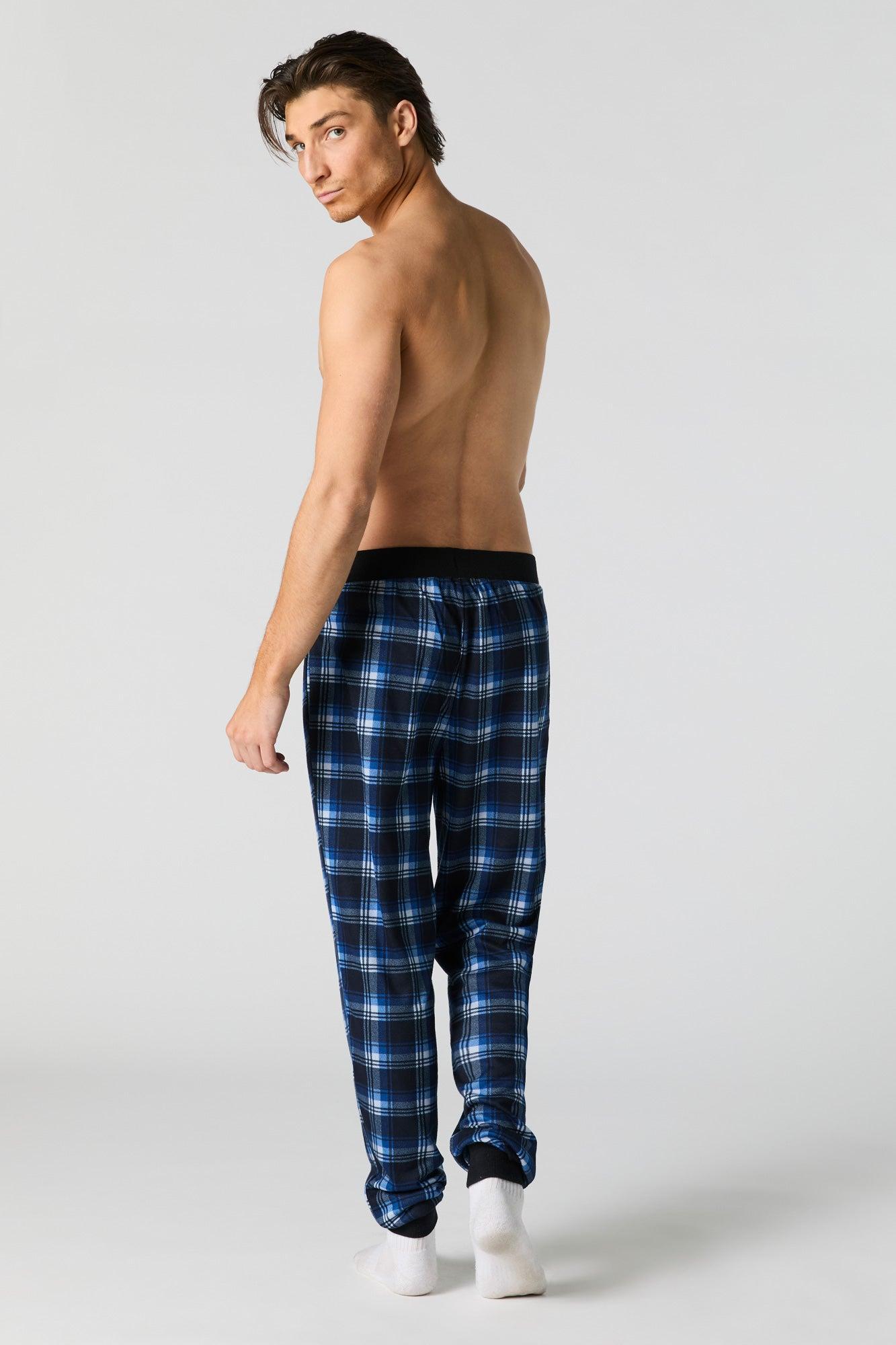 Plaid Pajama Jogger Male Product Image