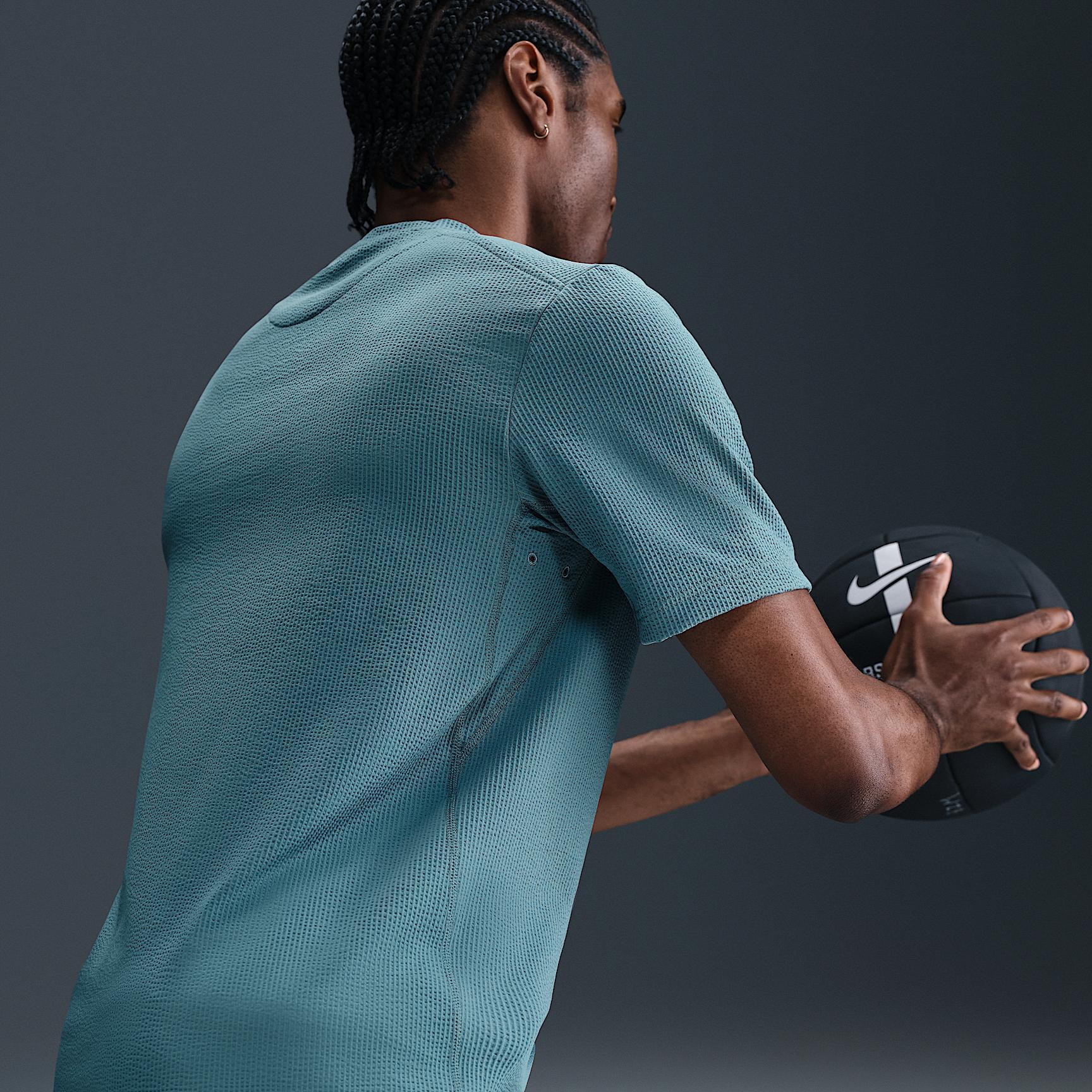 Nike Men's Primary Dri-FIT Seersucker Short-Sleeve Versatile Top Product Image