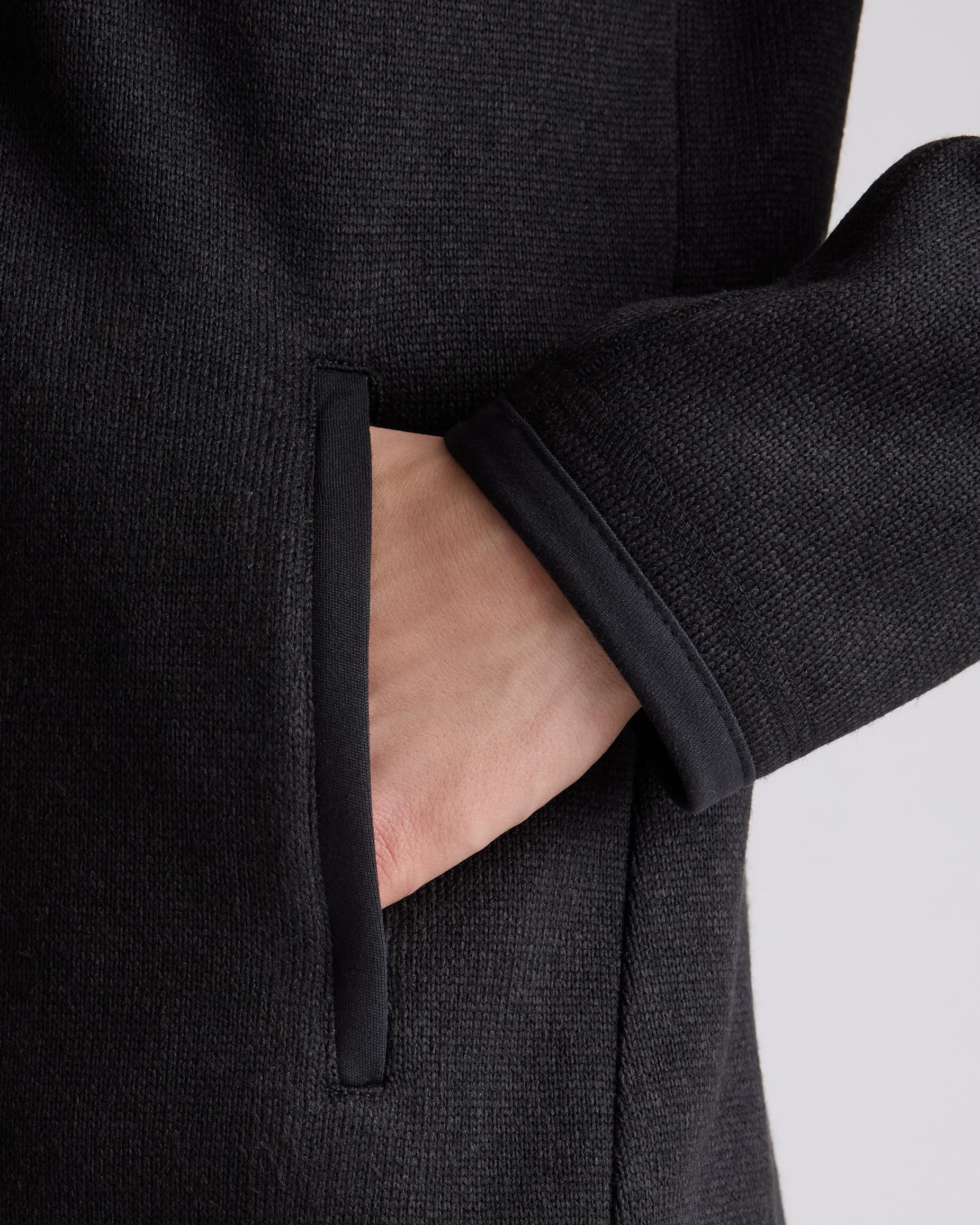 Quince | Women's Sweater-Knit Fleece Full-Zip Jacket Size XS, Recycled Polyester Product Image