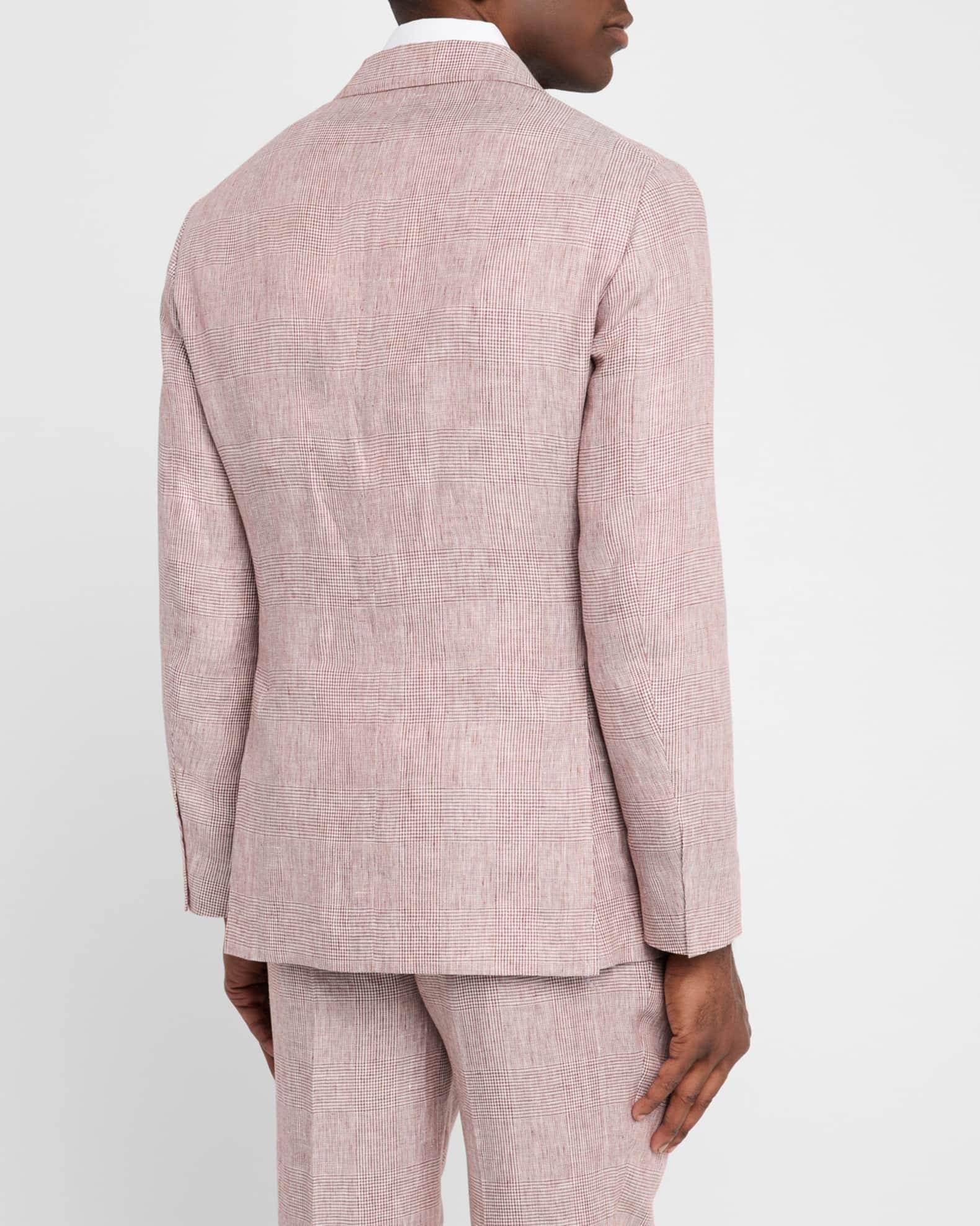 Men's Linen Glen Plaid Two-Piece Suit Product Image