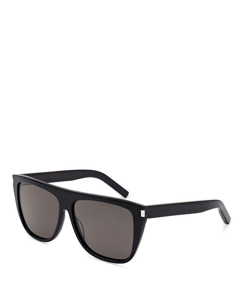 Saint Laurent Flat Top Square Sunglasses, 59mm Product Image