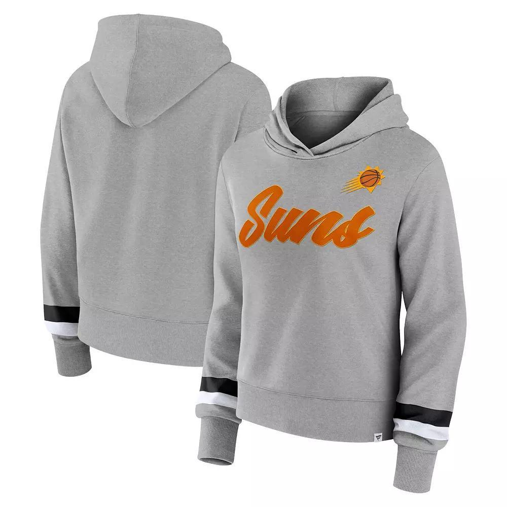 Women's Fanatics Branded Heather Gray Phoenix Suns Halftime Pullover Hoodie, Size: XL, Phx Grey Product Image