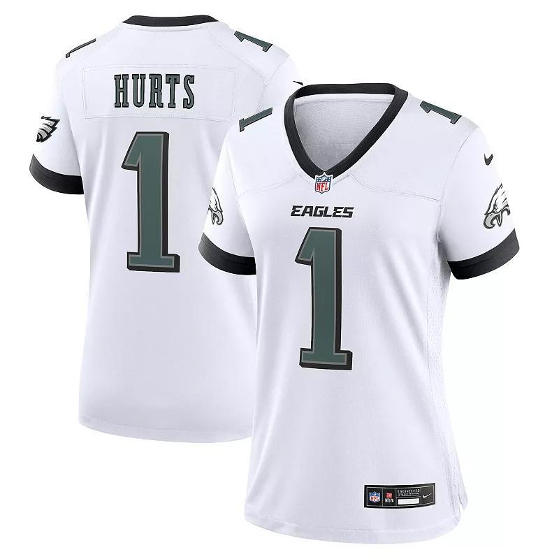 Women's Nike Jalen Hurts White Philadelphia Eagles Game Jersey, Size: XL Product Image