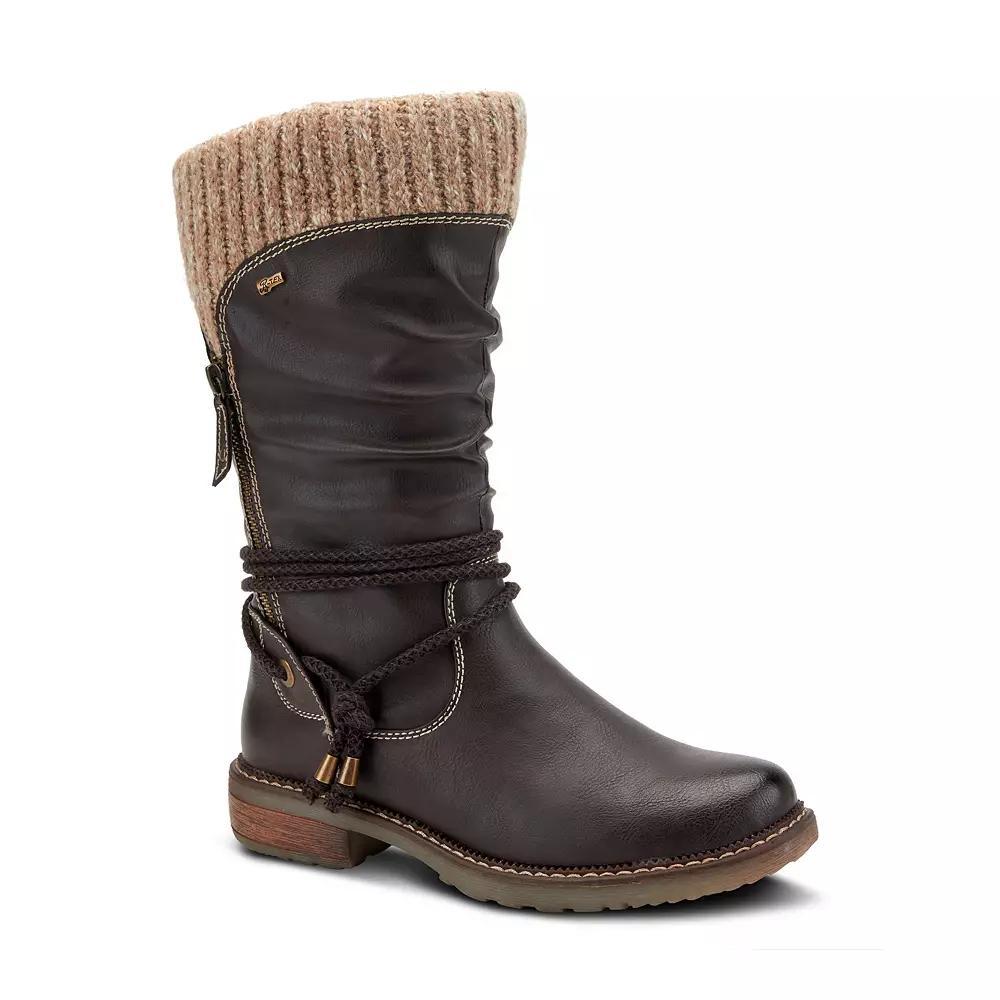 Spring Step Women's Acaphine Tall Boots, Size: 39, Brown Product Image