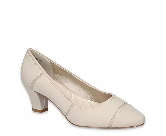 Easy Street Datia Women's Pumps, Size: 8.5 Wide, White Product Image