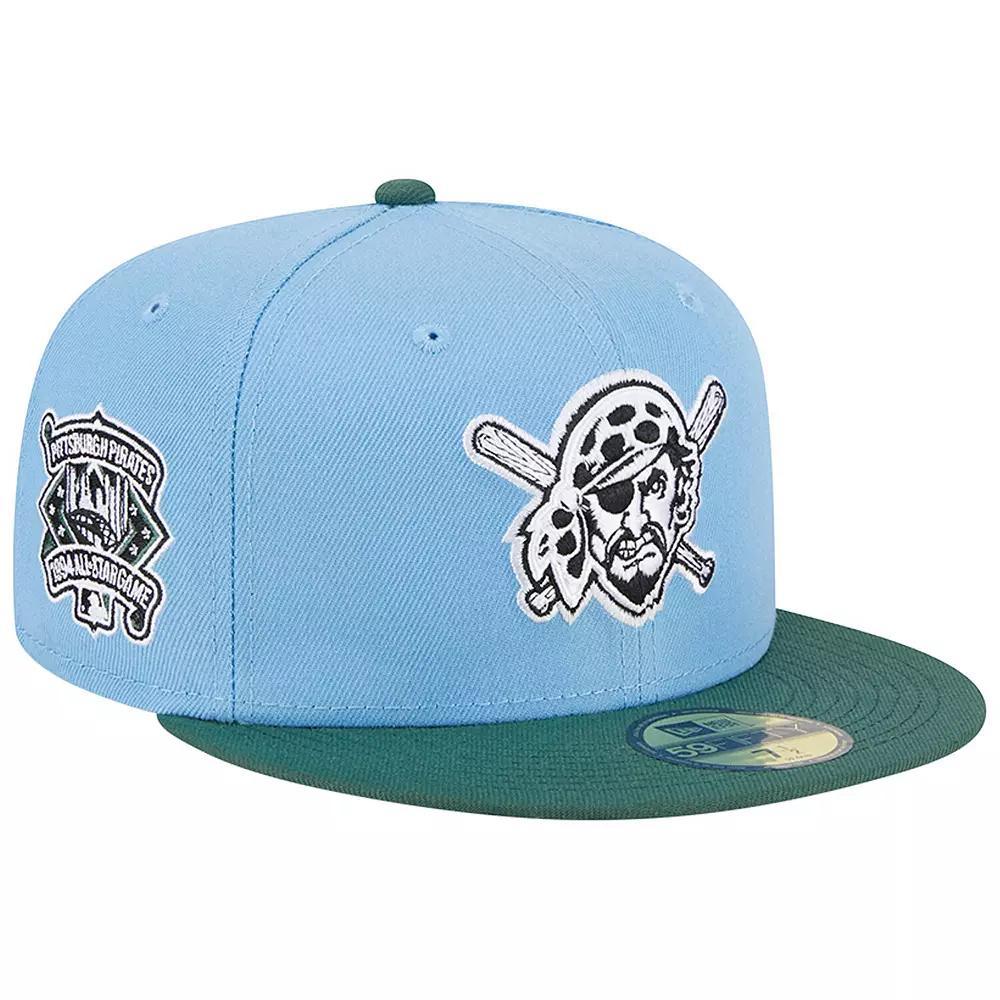 Men's New Era  Sky Blue/Cilantro Pittsburgh Pirates 1994 MLB All-Star Game 59FIFTY Fitted Hat, Size: 8, Light Product Image