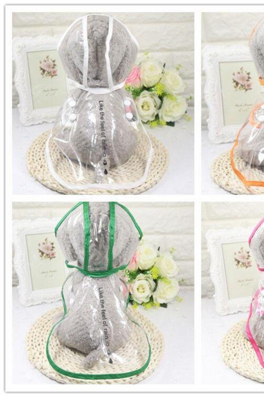 Doggy Raincoat - Various Colors Product Image