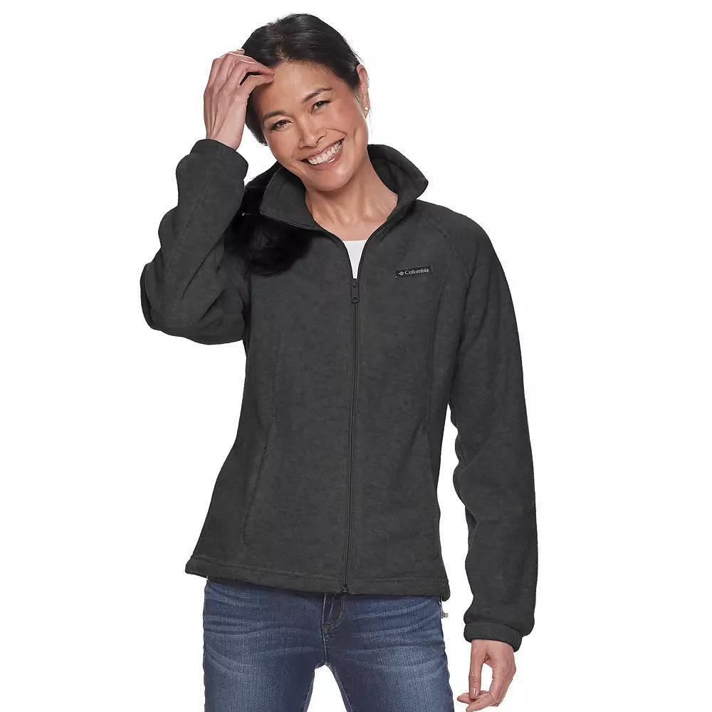 Womens Columbia Benton Springs Zip-Front Fleece Jacket Columbia Blue Product Image