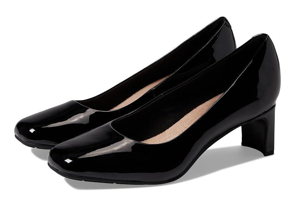 Clarks Kyndall Iris Womens Leather Pumps Product Image