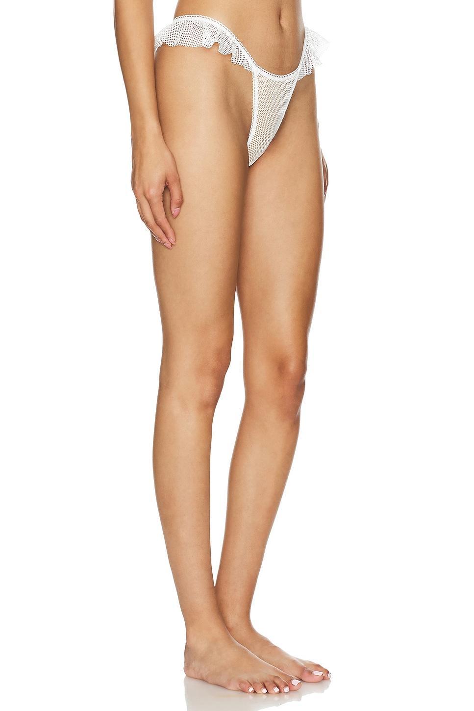 Nothing But Net Ruffle Thong Only Hearts Product Image