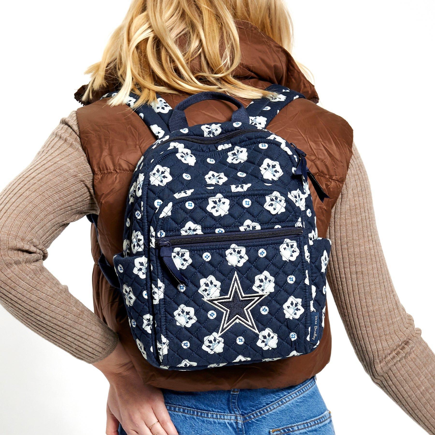 Vera Bradley NFL Small Backpack Women in Dallas Cowboys Bandana Product Image