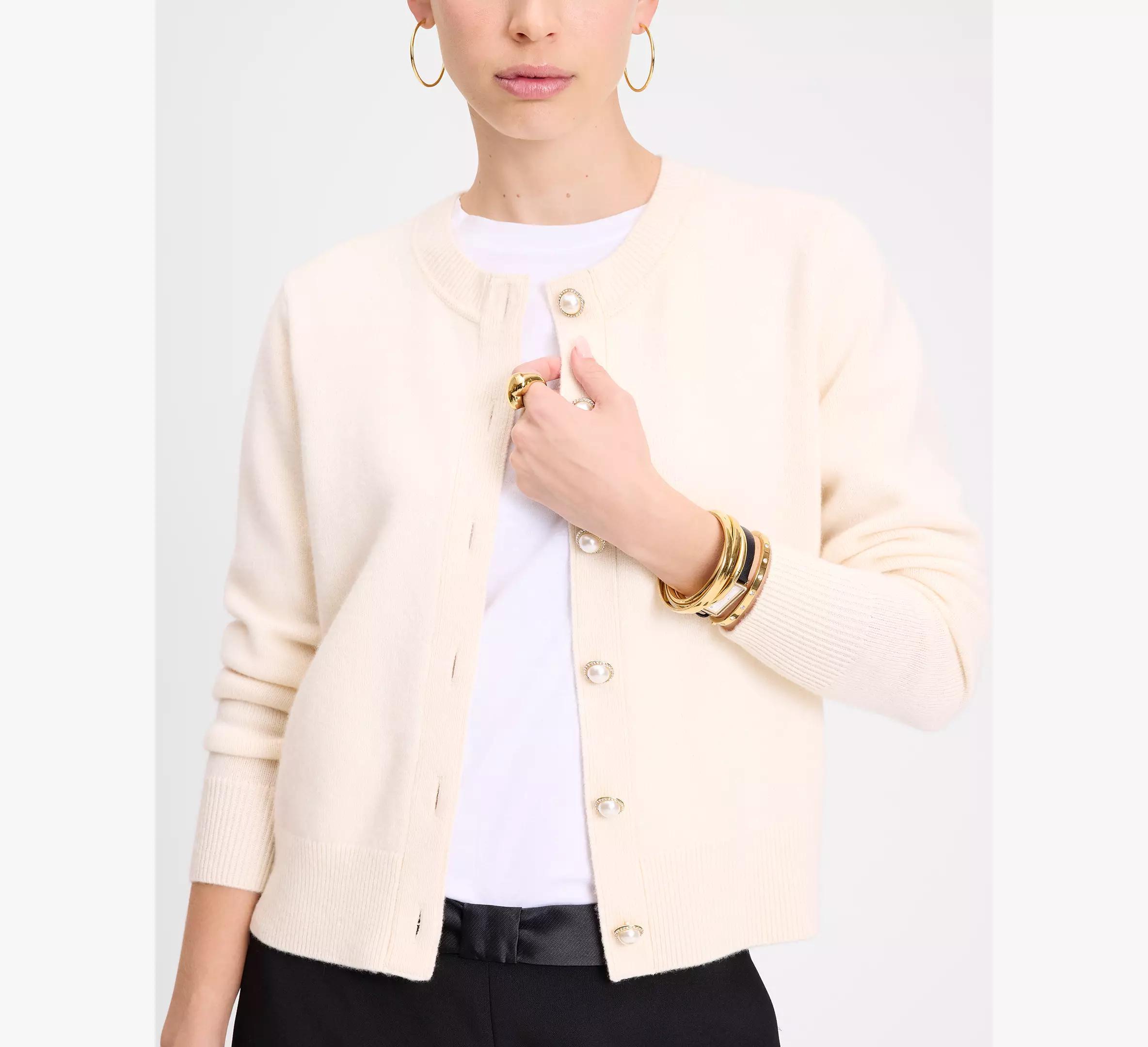 Pearl Button Nell Cardigan Product Image