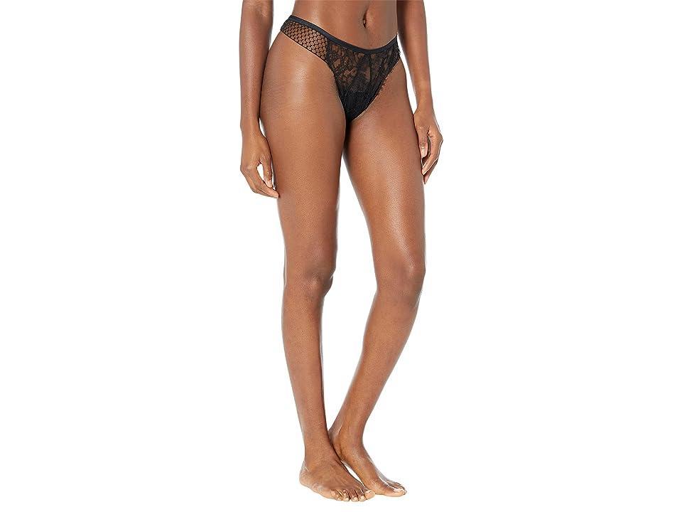 Womens Honeycomb Shadows Leavers Lace Bikini Briefs Product Image