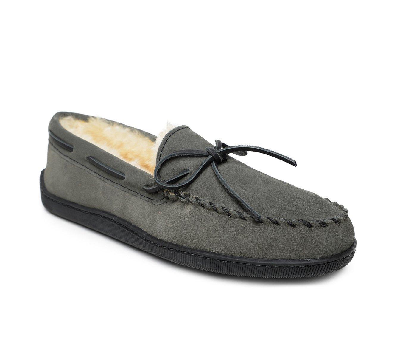 Minnetonka Men's Sheepskin Hardsole Moccasins Product Image