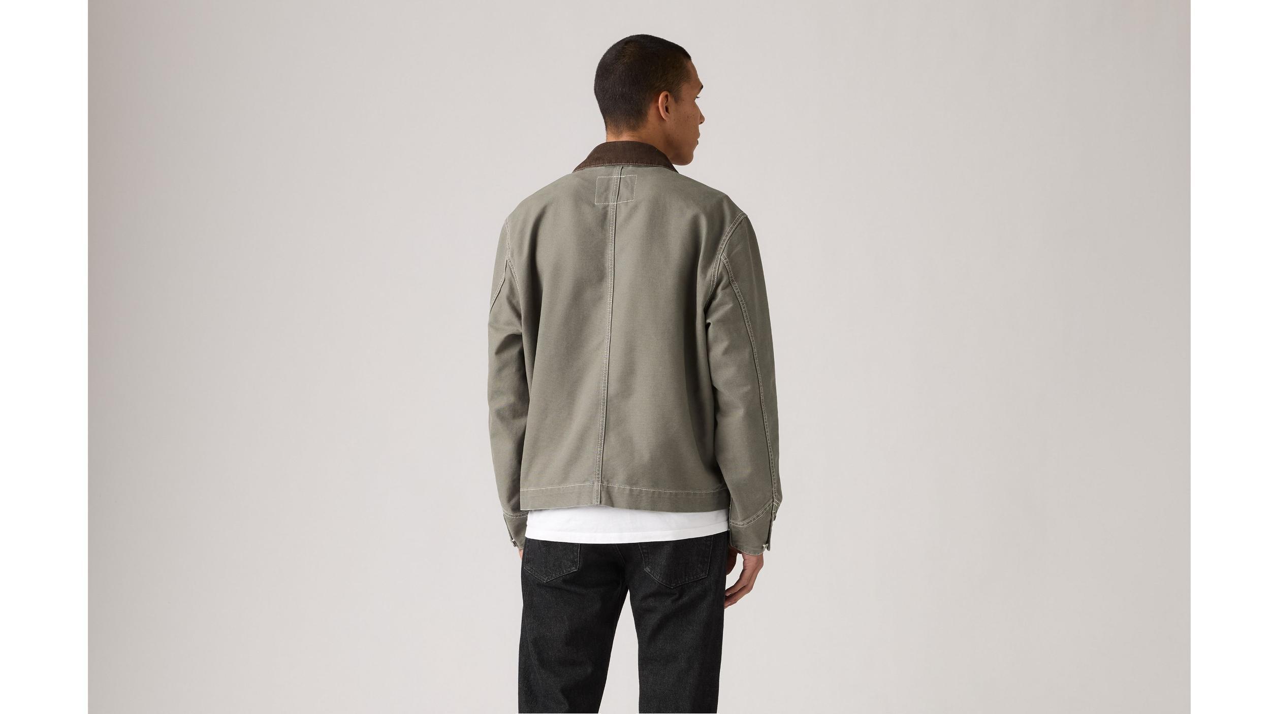 Full-Zip Mechanic Trucker Jacket Product Image