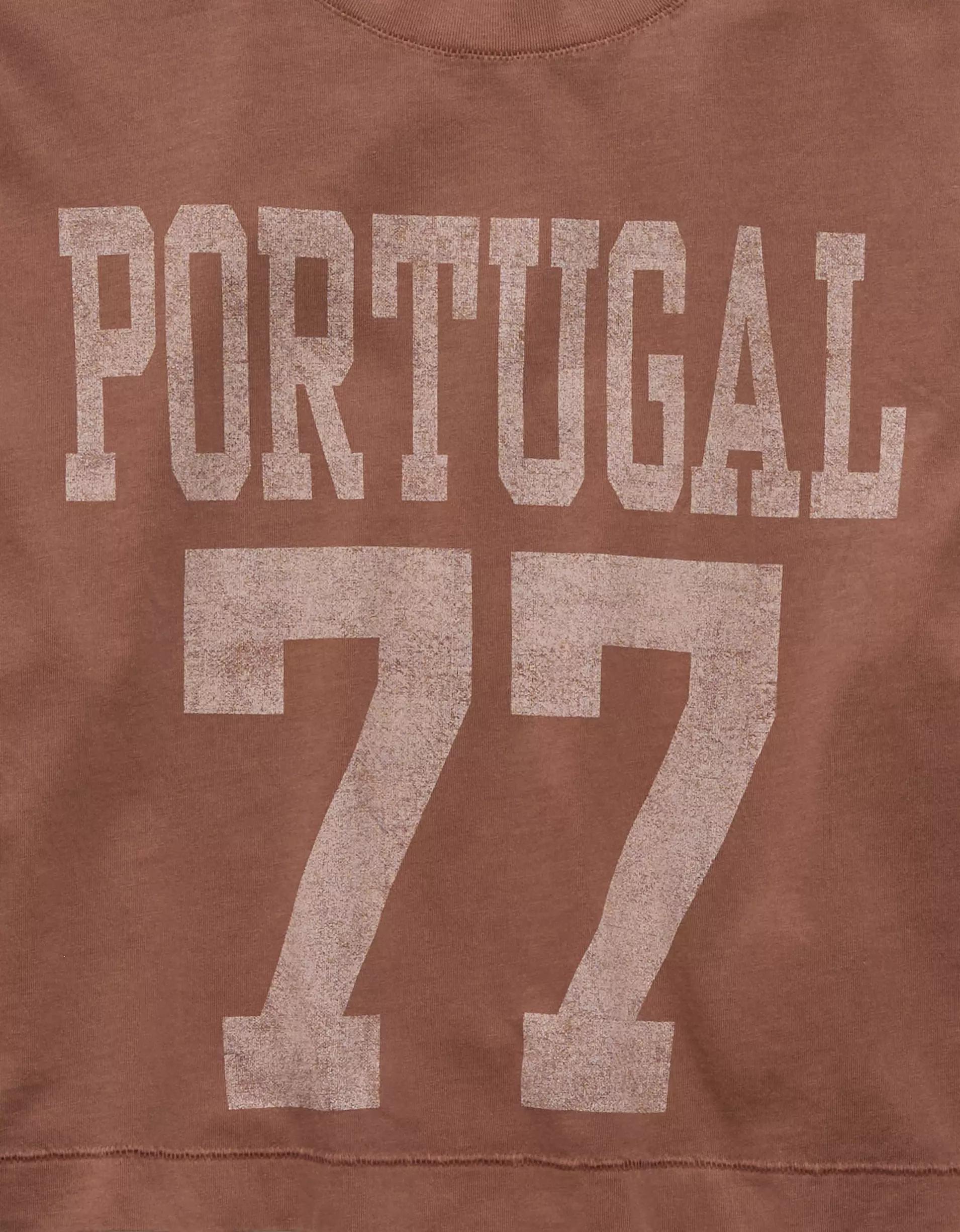 AE Boxy Cropped Destination Graphic T-Shirt Product Image