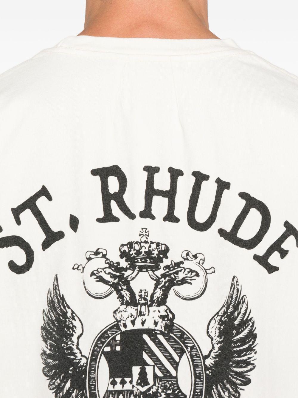 eagle-print T-shirt Product Image