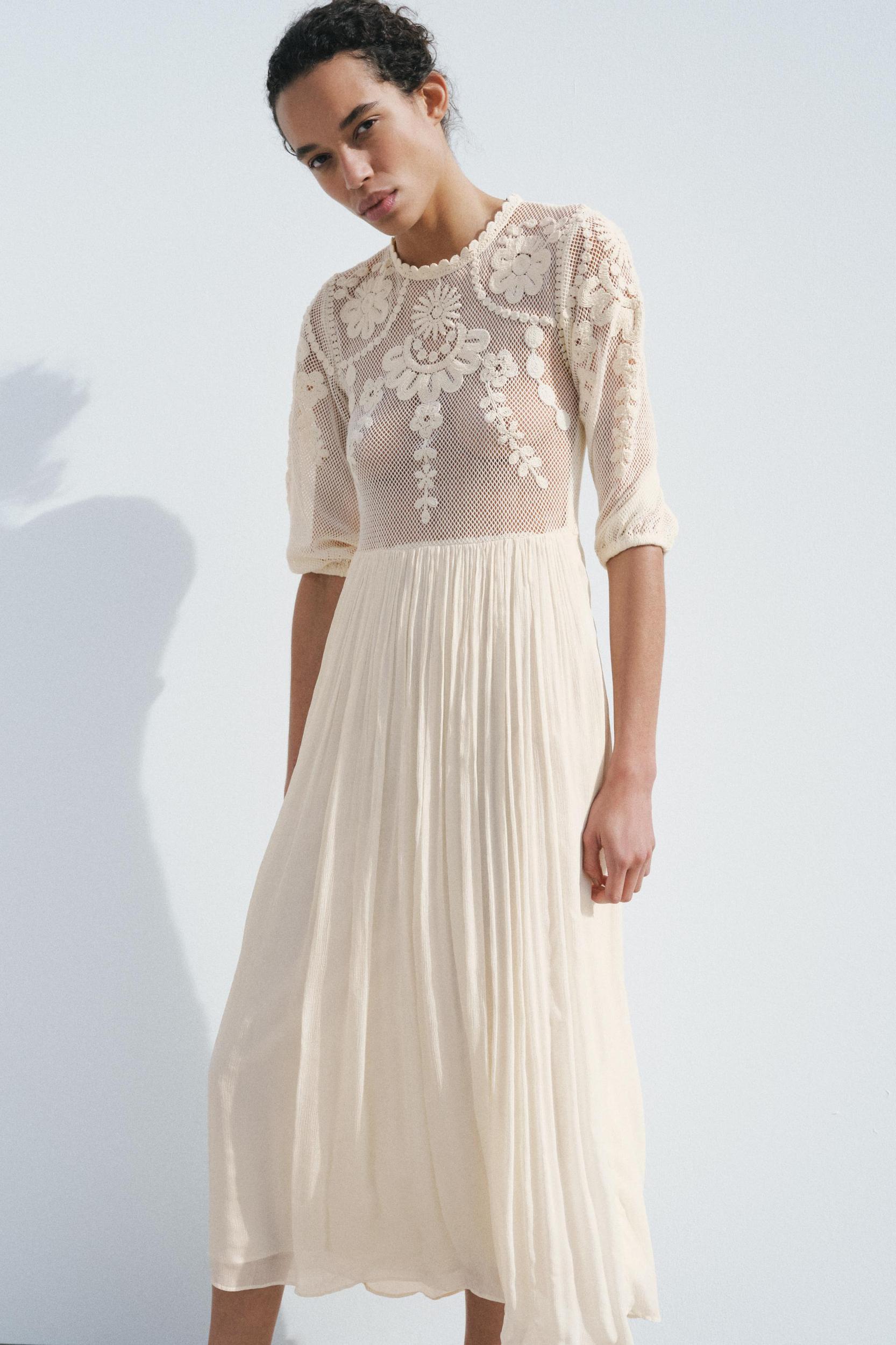 ZW COLLECTION EMBROIDERED DRESS Product Image