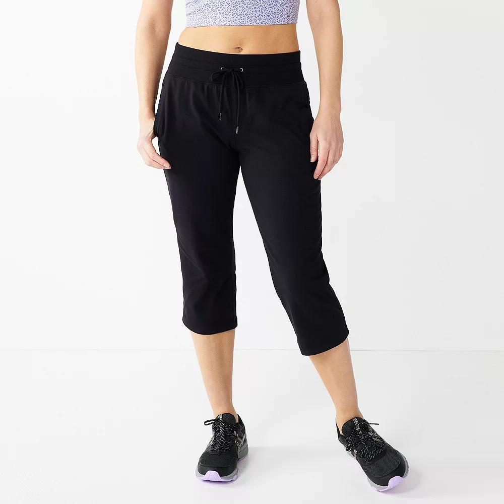 Womens Tek Gear Essential Straight-Leg Capris Product Image