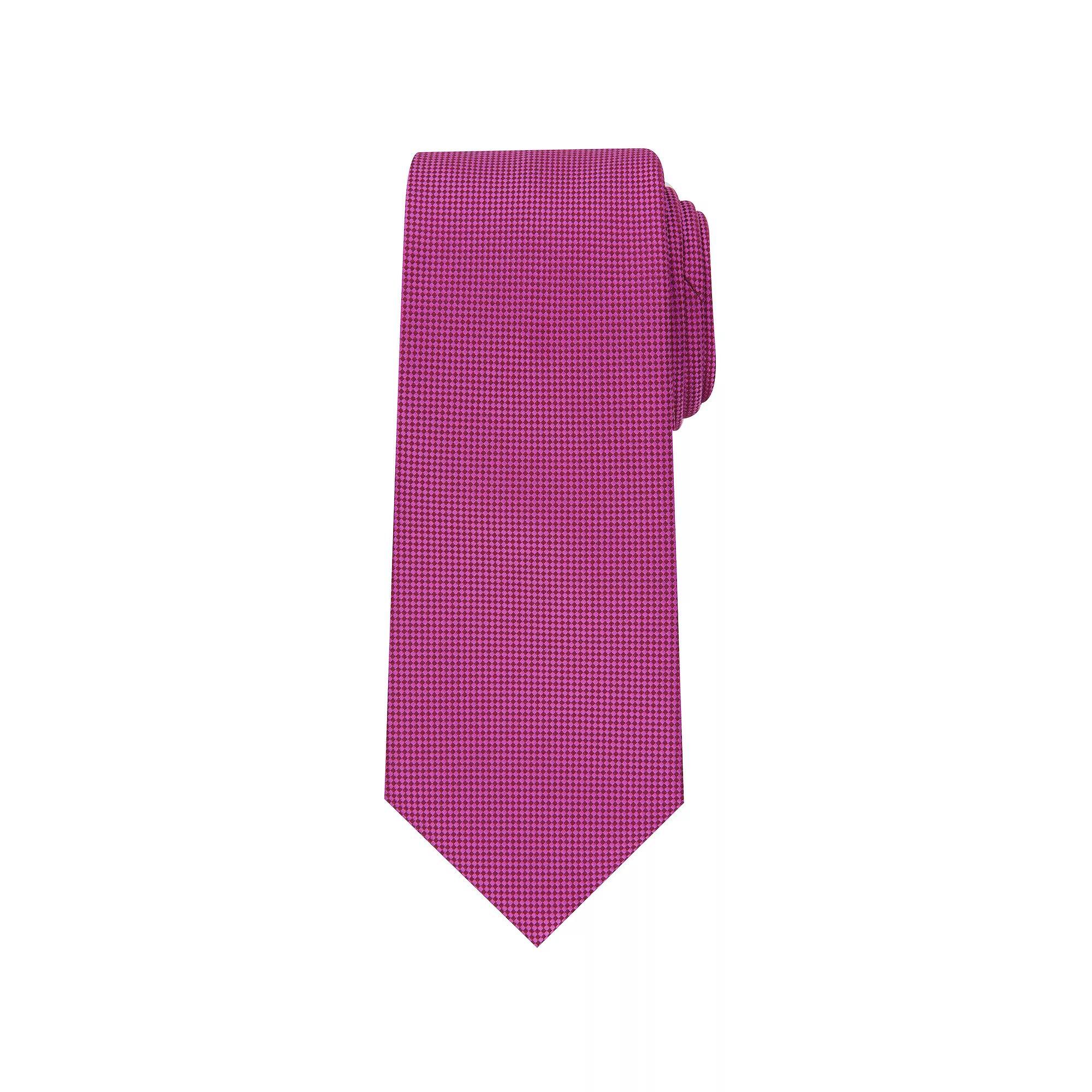 Men's Bespoke Solid Tie, Purple Abbott Product Image