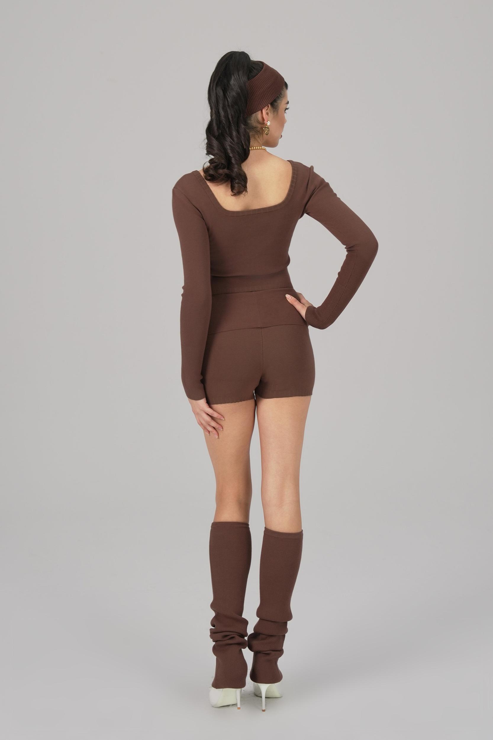 Holly Legwarmers (Brown) Product Image