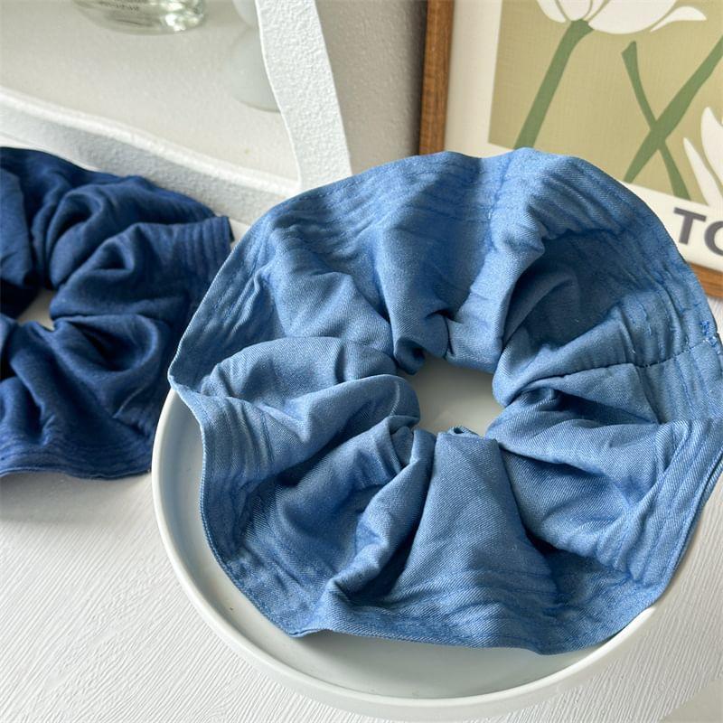 Denim Scrunchie Product Image
