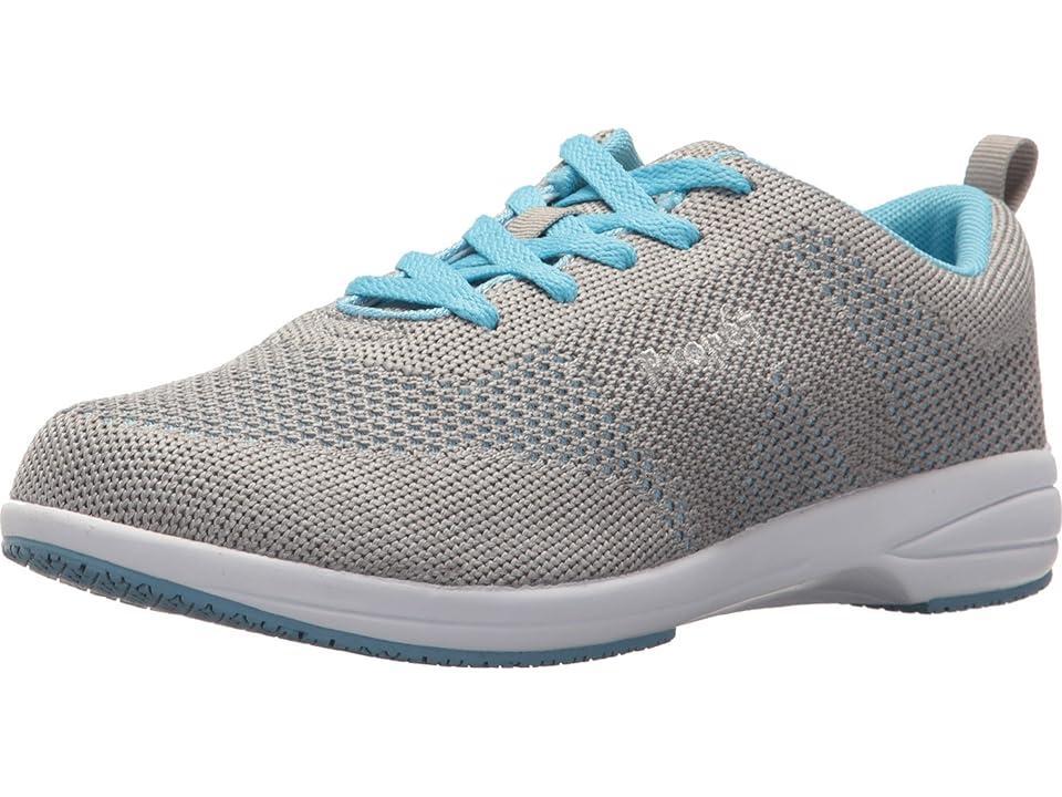 Propet Washable Walker Evolution (Grey/Pink) Women's Shoes Product Image