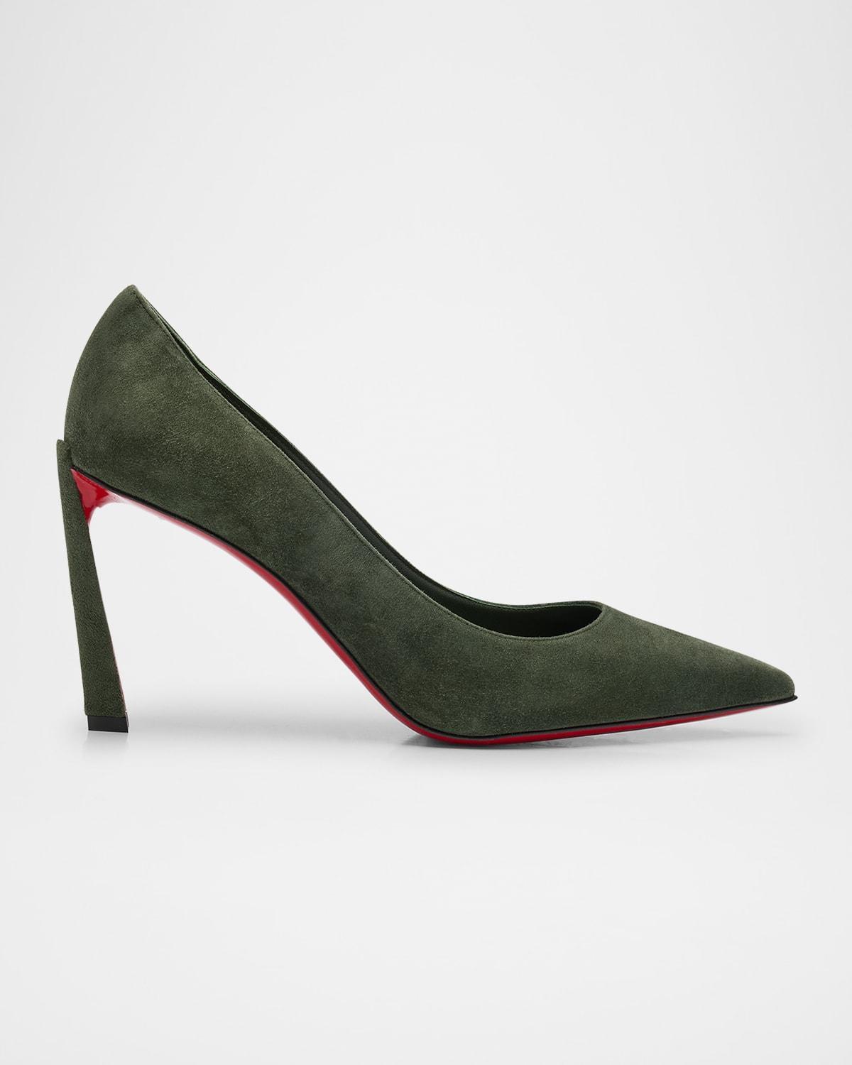 Womens Vienna 70MM Leather Pumps Product Image