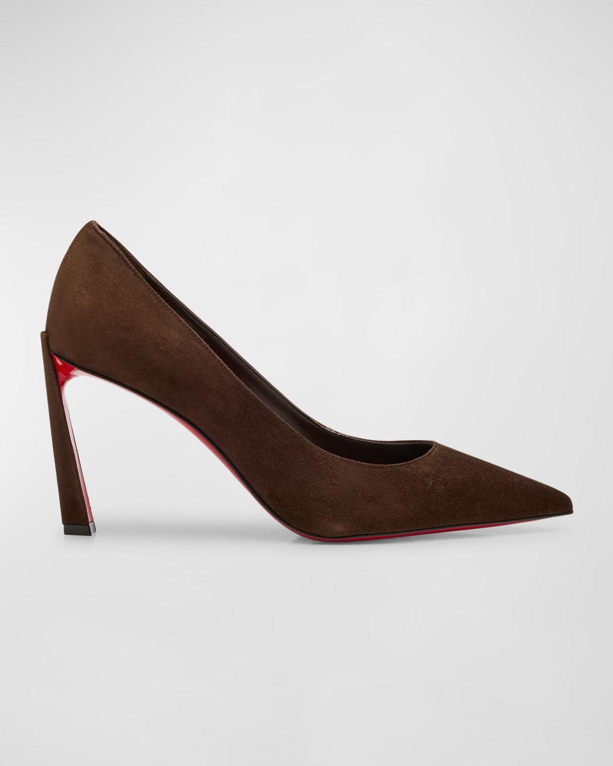 Womens Vienna 70MM Leather Pumps Product Image