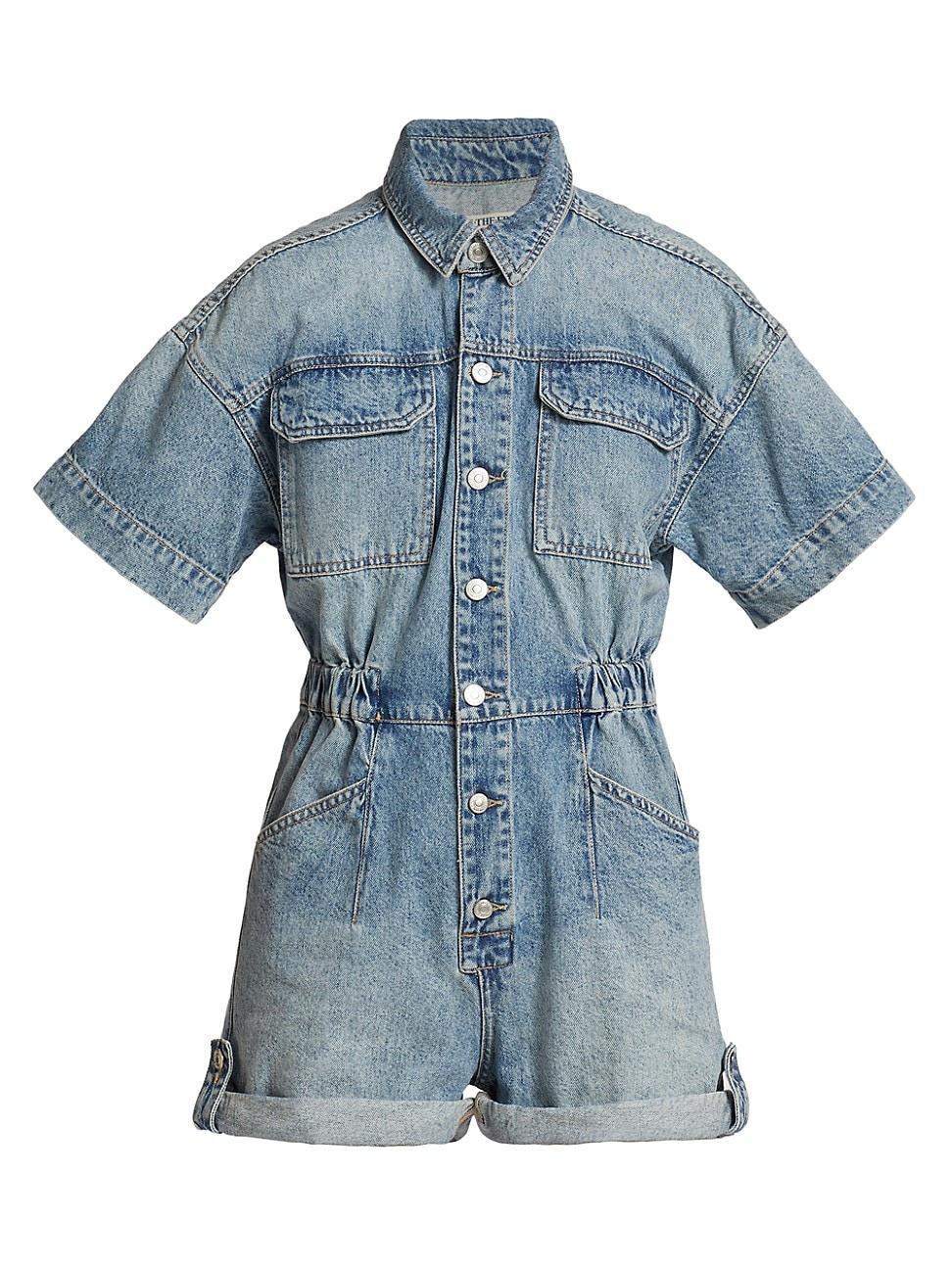 x We The Free Marci Cuffed Shortall Free People Product Image