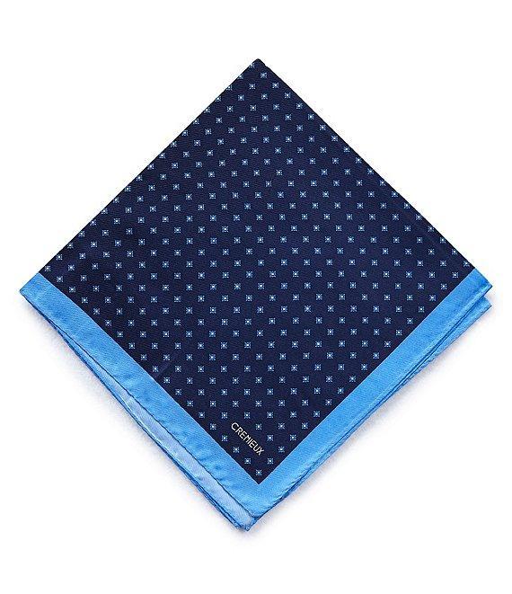 Cremieux 4-Square Woven Silk Pocket Square Product Image