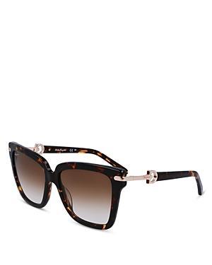 Gancini Square Acetate Sunglasses Product Image