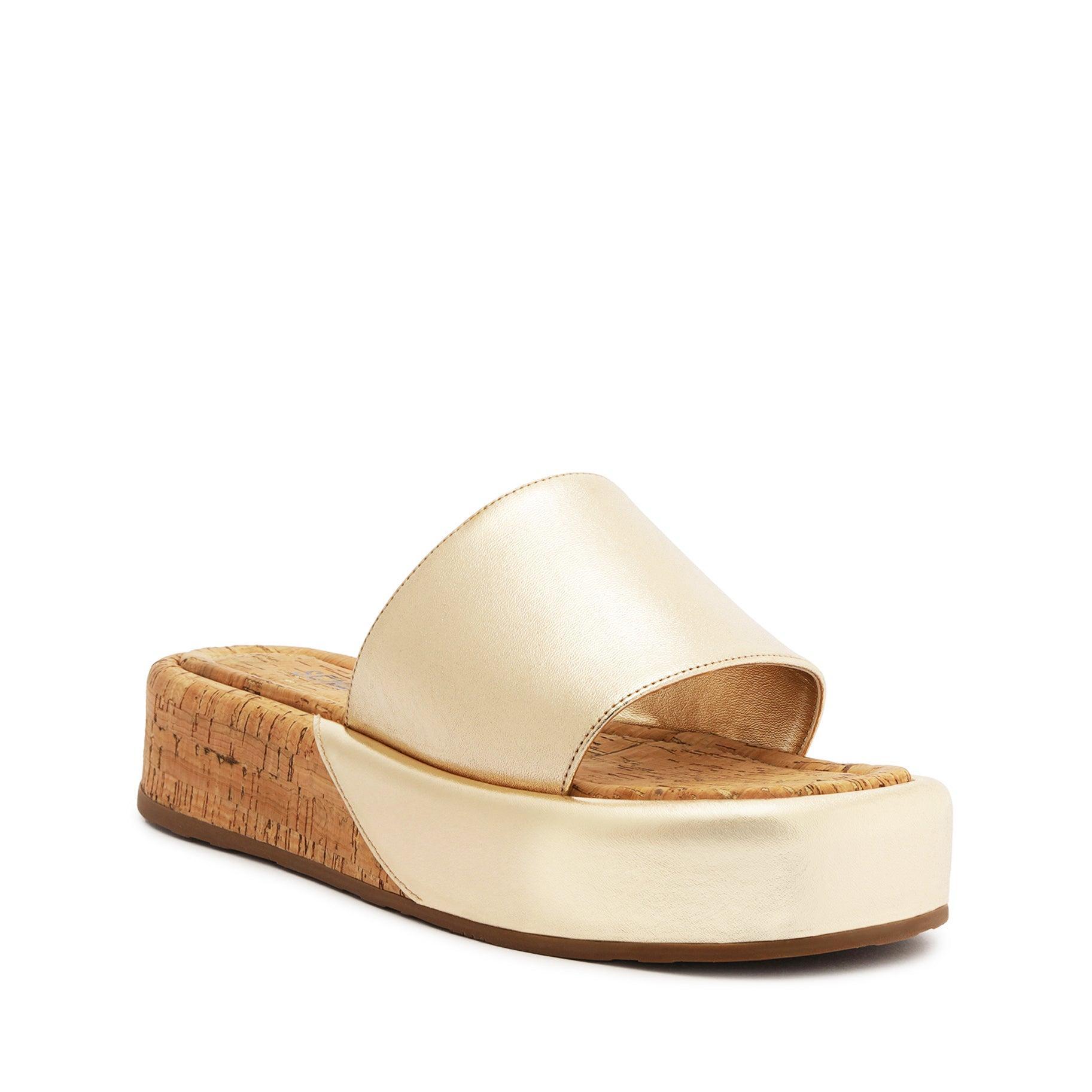 Yara Metallic Leather Sandal Product Image
