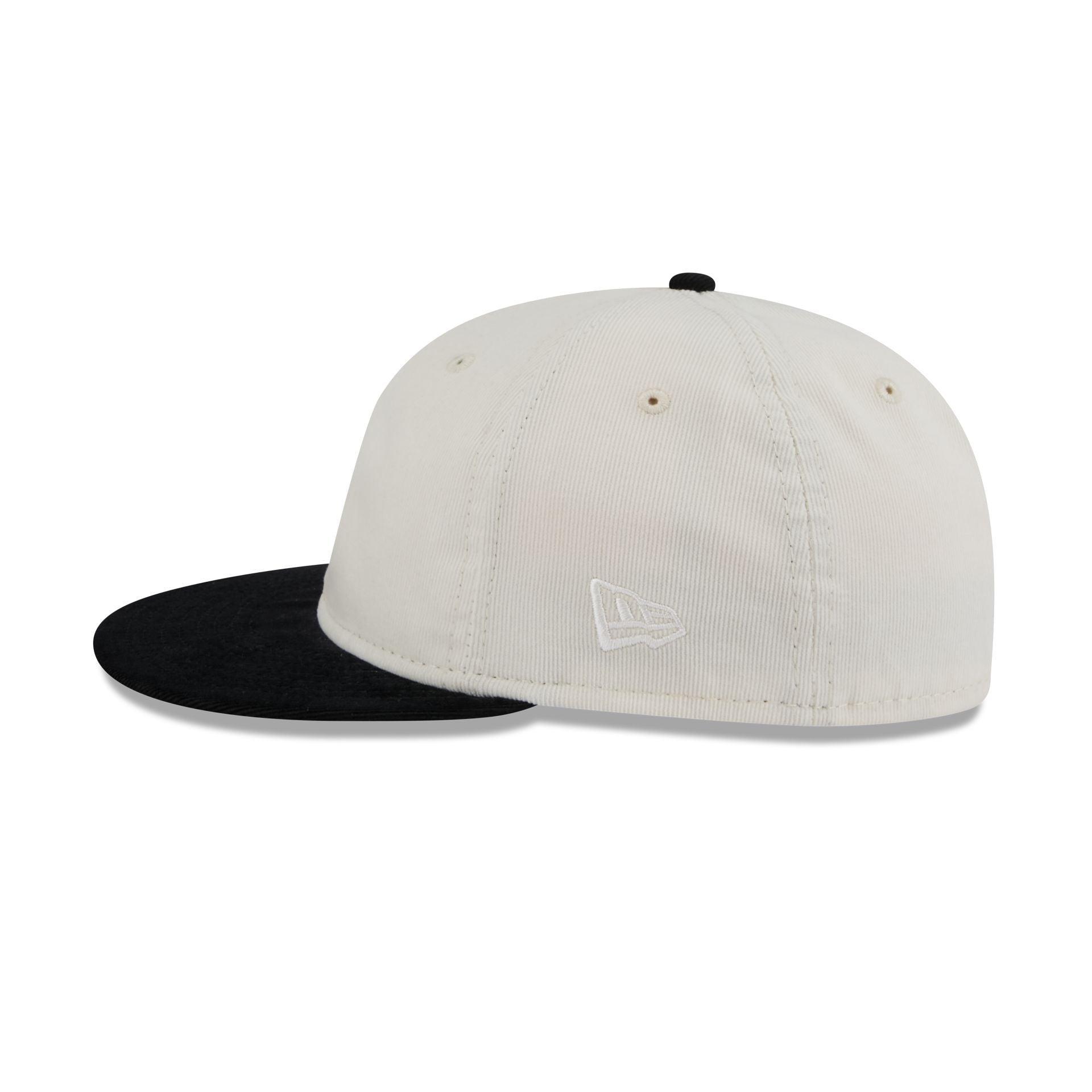 New Era Cap Chrome Black Retro Crown 59FIFTY Fitted Hat Male Product Image