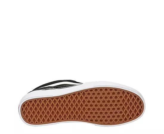 Vans® Caldrone Men's Suede Shoes, Size: 10.5, Black White Product Image