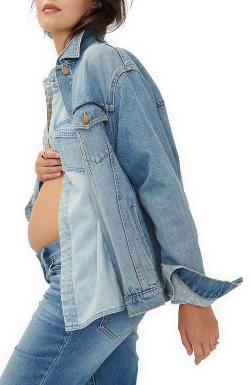 Hatch Collection Classic Maternity Jean Jacket Product Image
