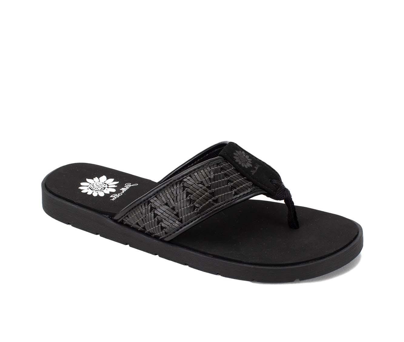 Women's Yellow Box Fellow Flip-Flops Product Image