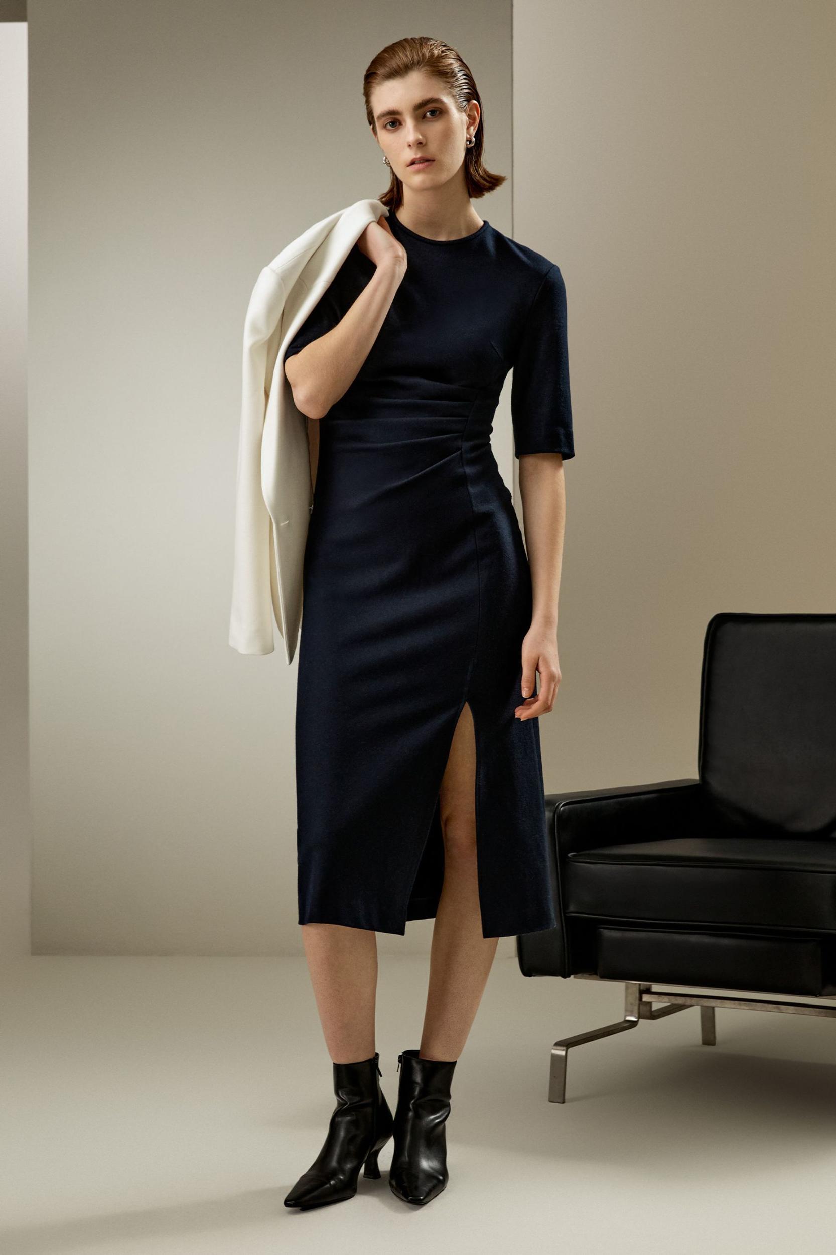 Twist Front Sheath Dress Product Image