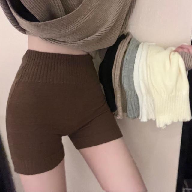 High Waist Knitted Undershorts Product Image